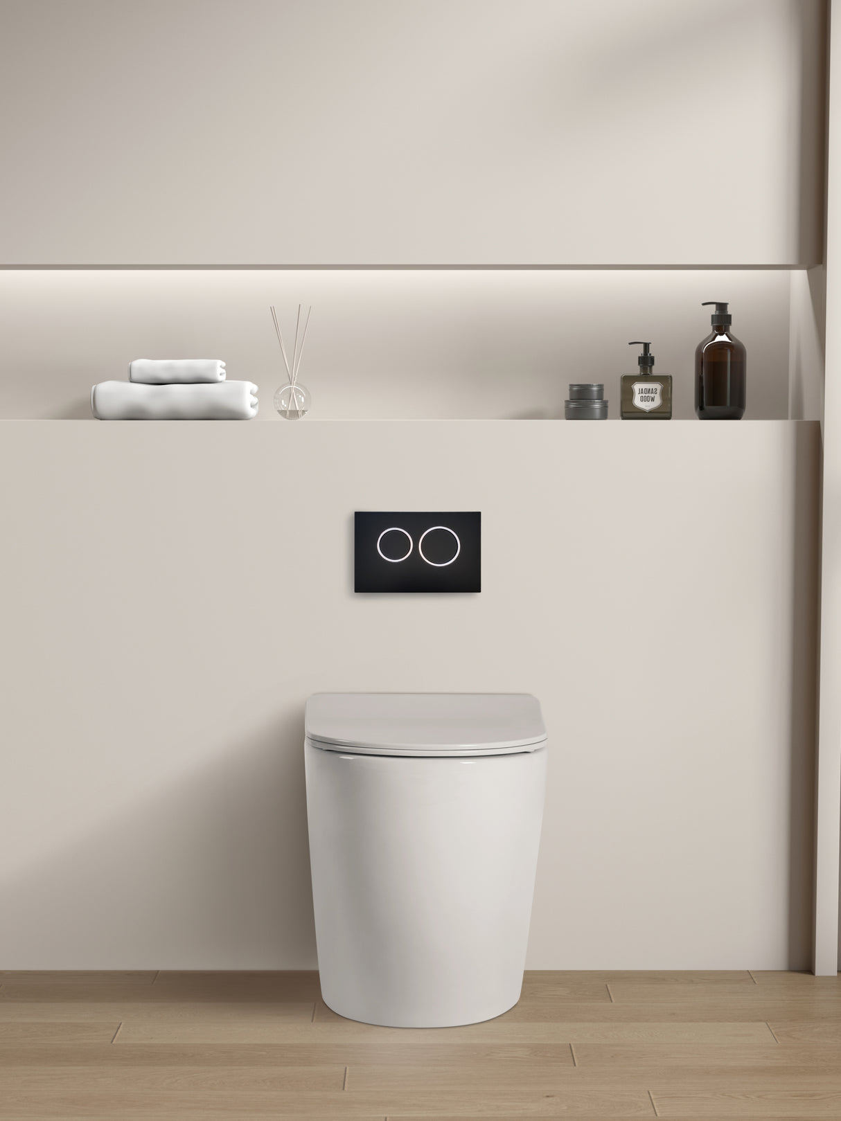 KDK105T Veda Wall Faced Floor Pan — detail 2