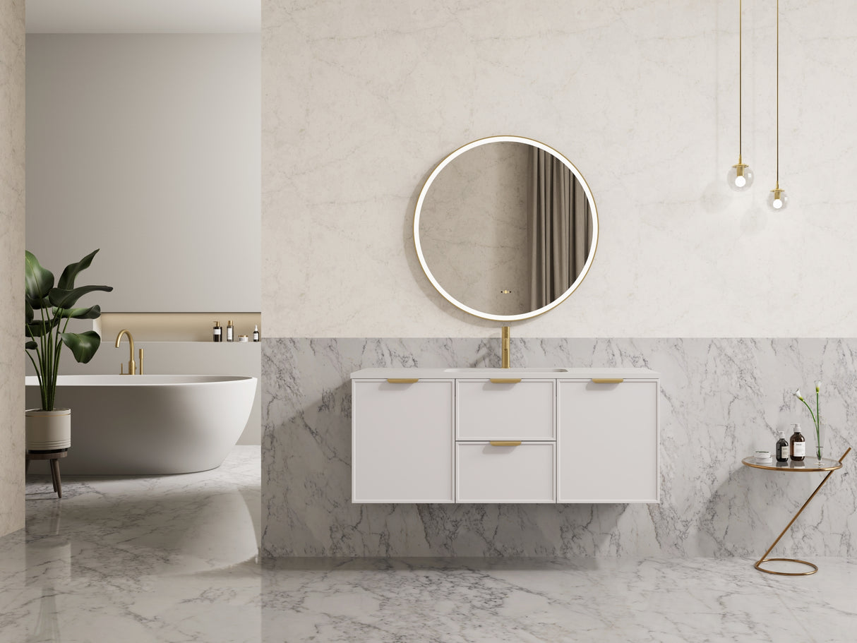 Miami Wall-Hung PVC Vanity CM1221W — detail 2