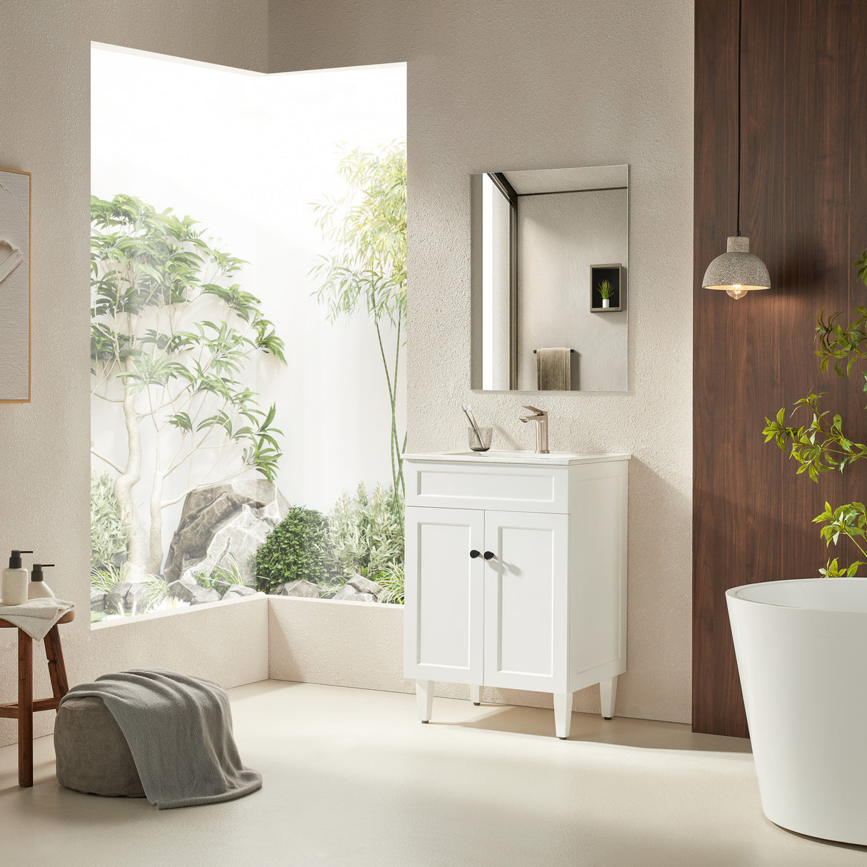 Harrington Free-Standing PVC Vanity CH64L — detail 6