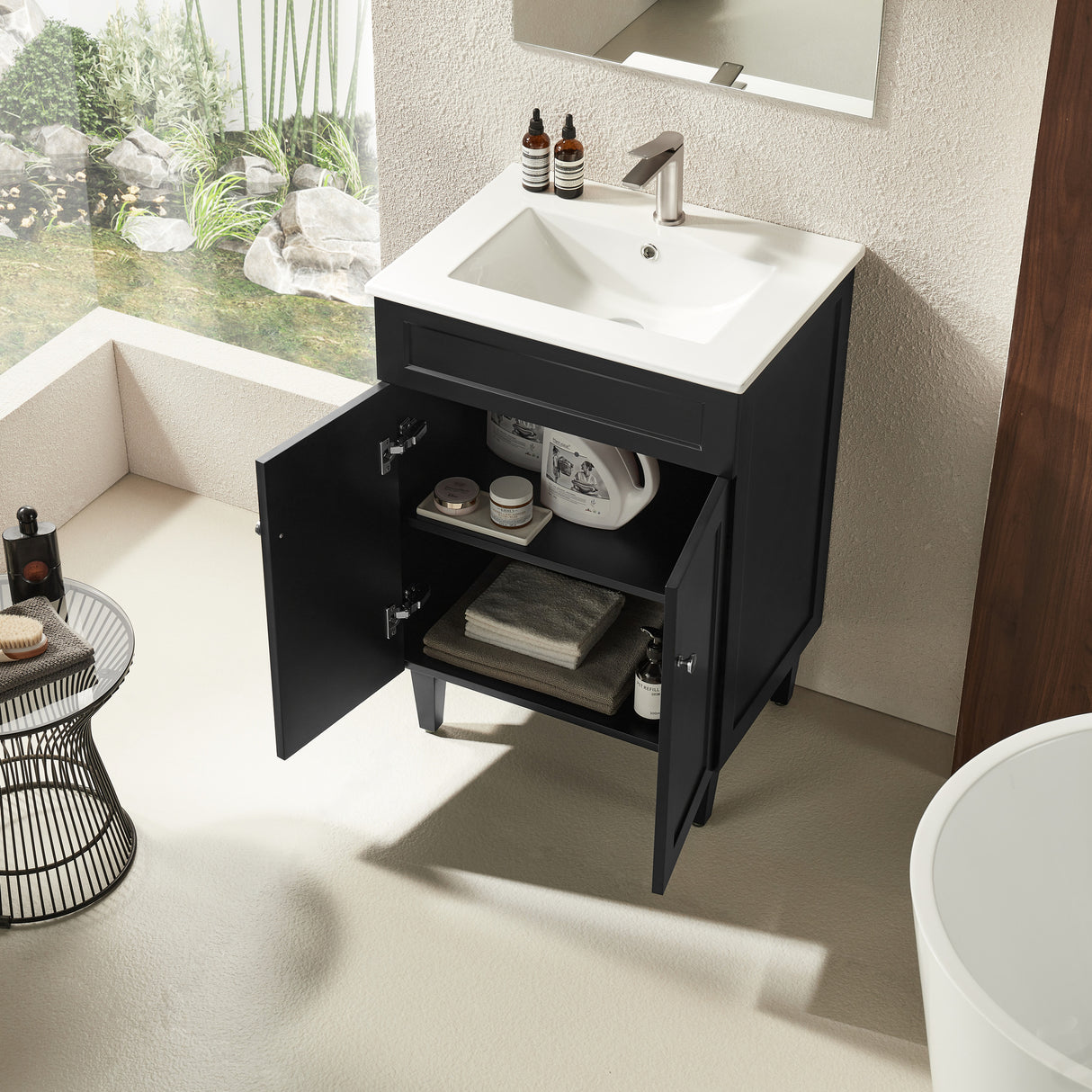 Harrington Free-Standing PVC Vanity CH64L — detail 2