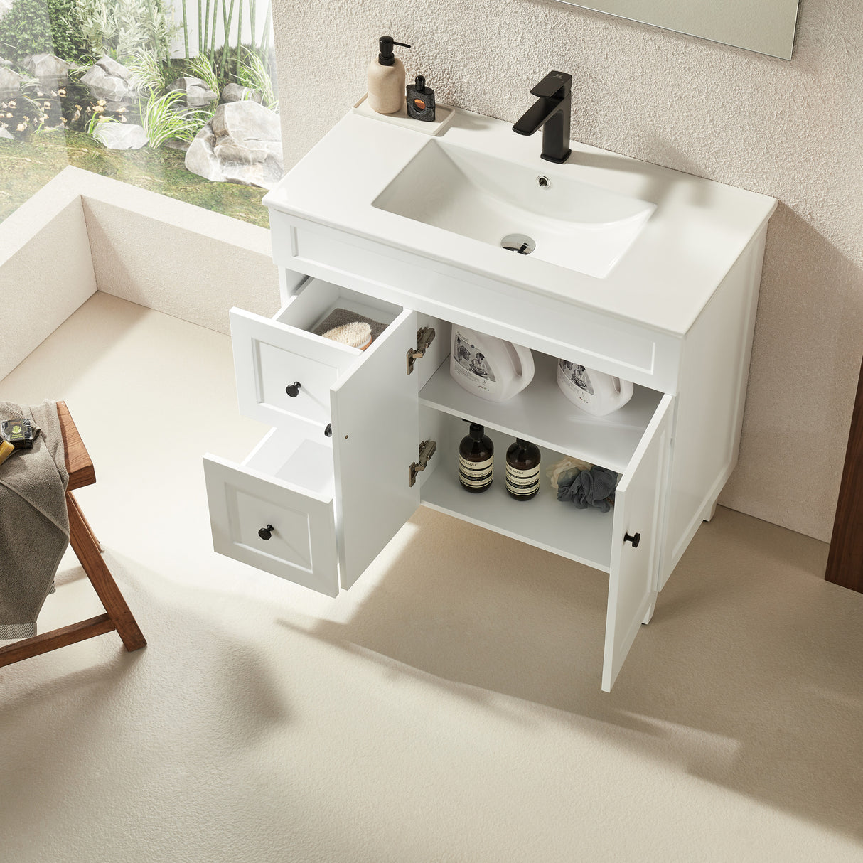 Harrington Free-Standing PVC Vanity CH94LL — detail 3