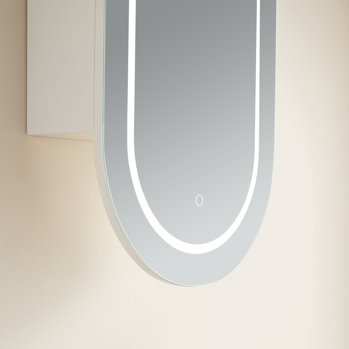 Lumero LED PVC Mirror Shaving Cabinet 450x900x155mm LOSV4590MW-LED/LOSV4590MB-LED — detail 3