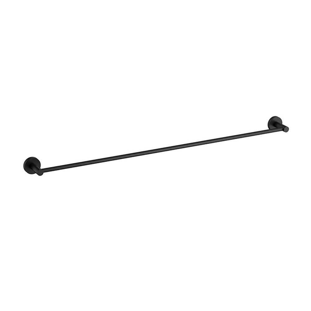 Otus Slimline SS304 Towel Rail Single Matt Black 900mm Matt Black