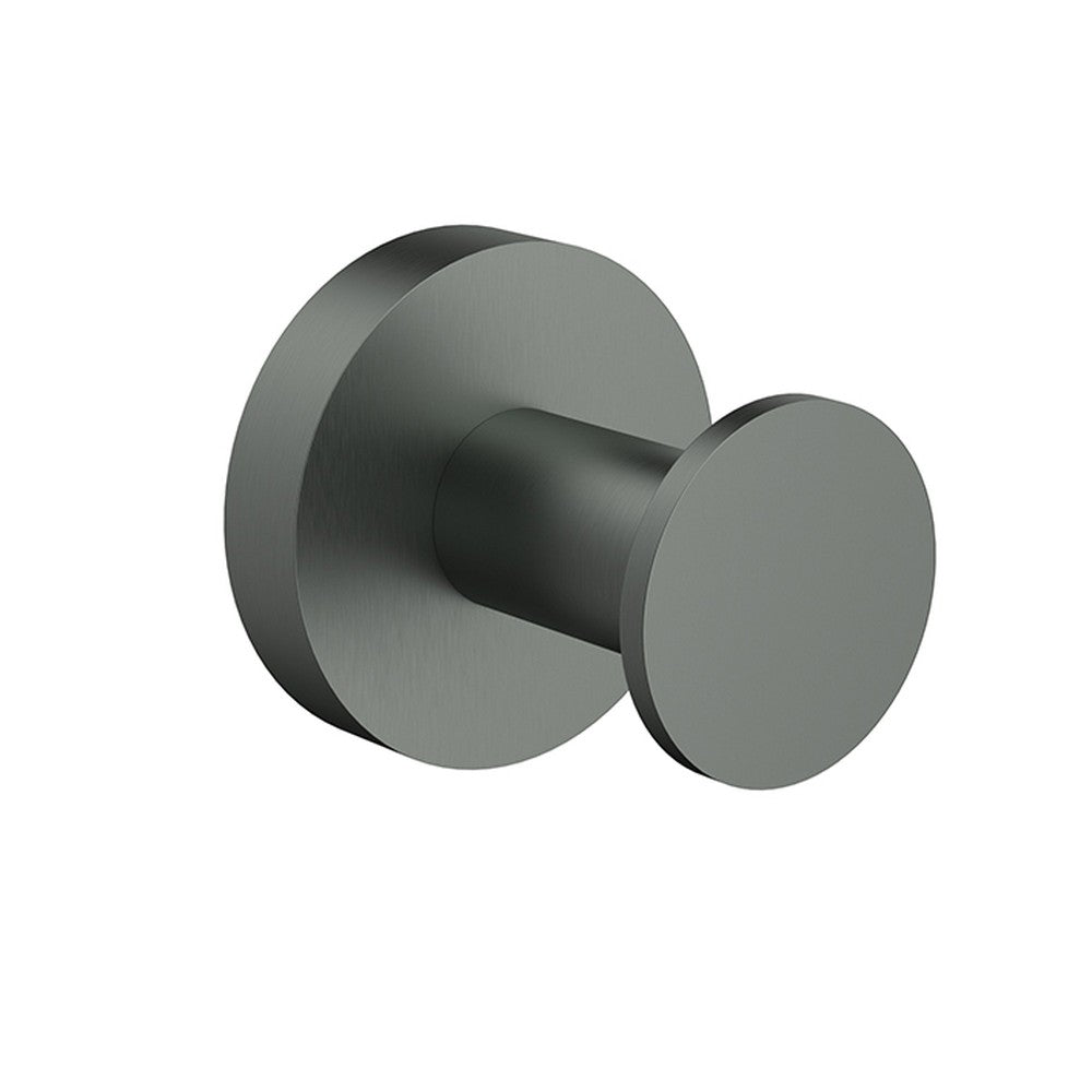 Otus Slimline SS304 Robe Hook Gunmetal Gun Metal