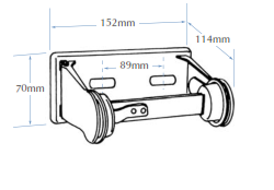 5054 Toilet Tissue Dispenser — detail 2
