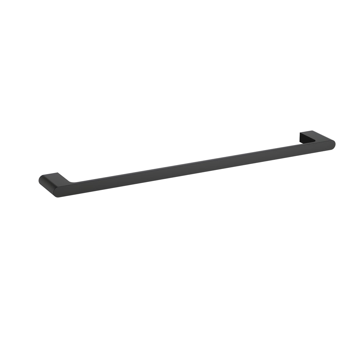 Cora Towel Rail Single Matt Black 600mm Matt Black