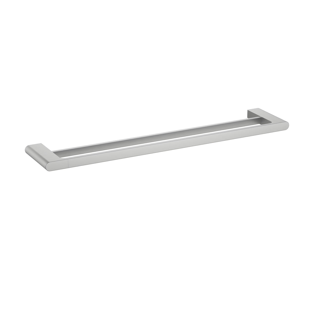Cora Towel Rail Double Brushed Nickel 600mm Brushed Nickel