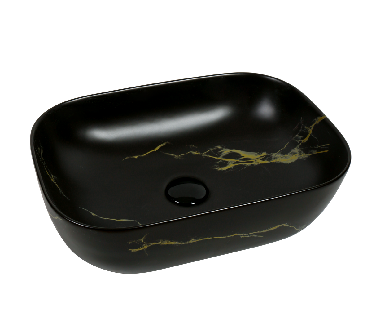 VITO NILAH Rectangular Premium Ceramic Above-Counter Basin 455*320*165mm NV03/NV06 — detail 4