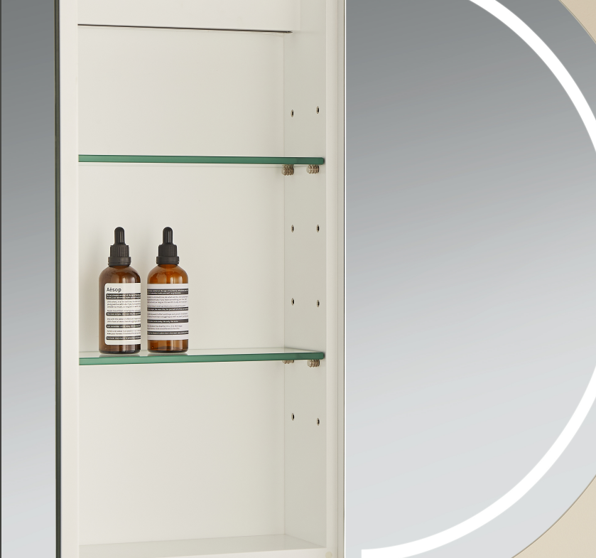 Olivia LED Mirror Cabinet OPLSV1275MW-LED — detail 3