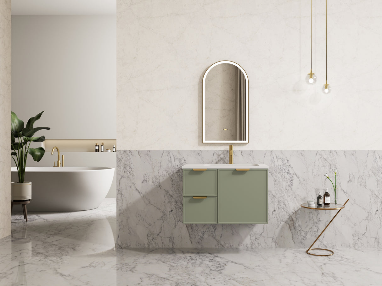 Miami Wall-Hung PVC Vanity CM74LW