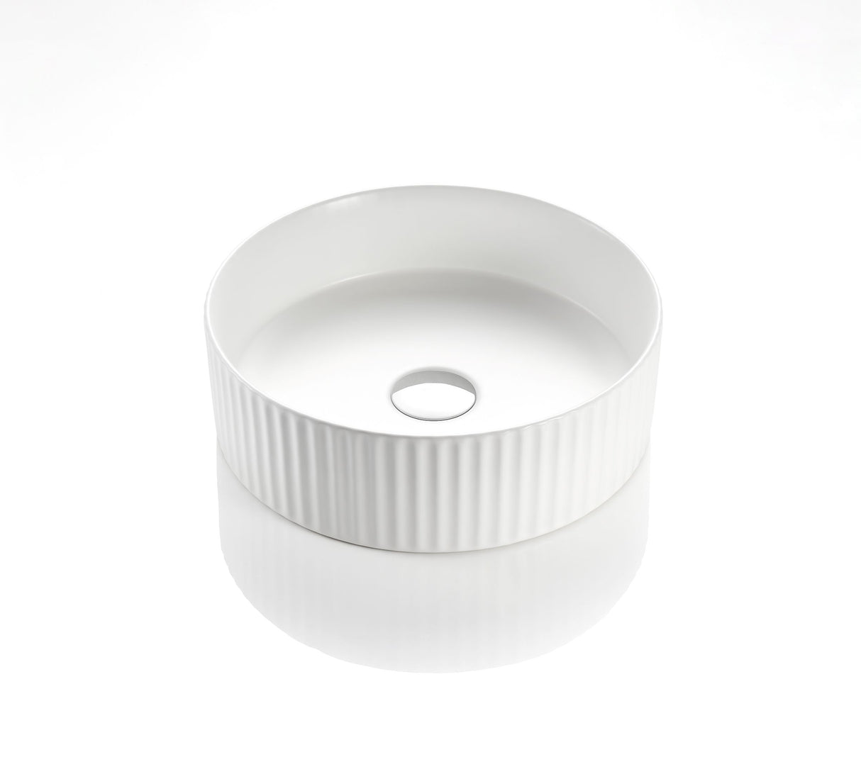 BEL3636 Cascade Fluted Art Basin(Round: 360*360*120mm)