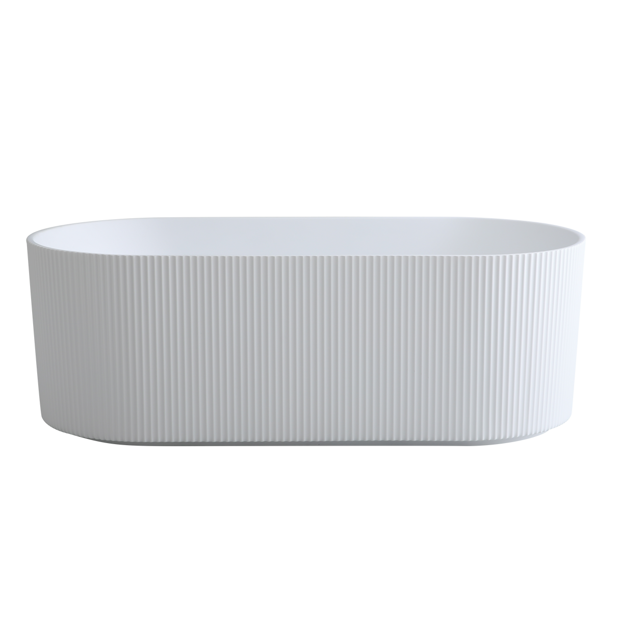 Ayana Fluted Freestanding Bathtub 1500/1700 ABAT1500/1700-GW/MW/MB — detail 7