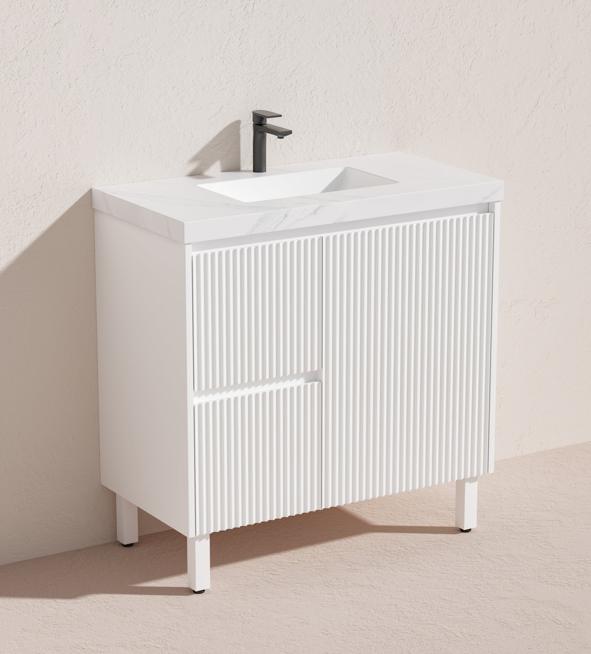 Brighton Free-Standing PVC Vanity CB94LL — detail 4