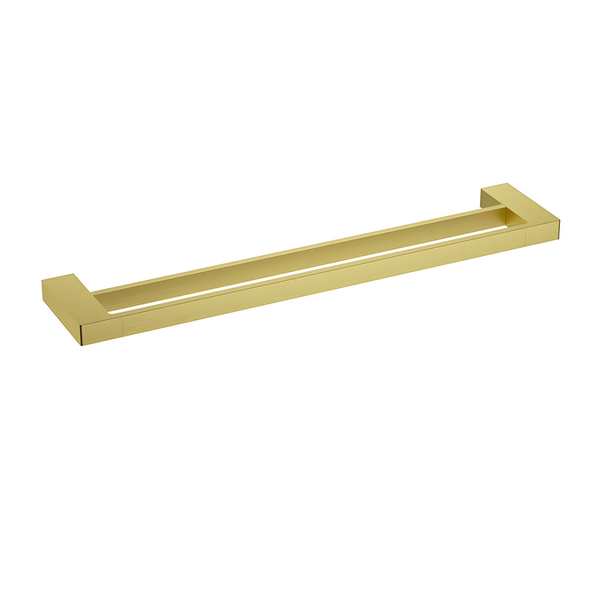 Ceram Towel Rail Double Brushed Gold 600mm Brushed Gold