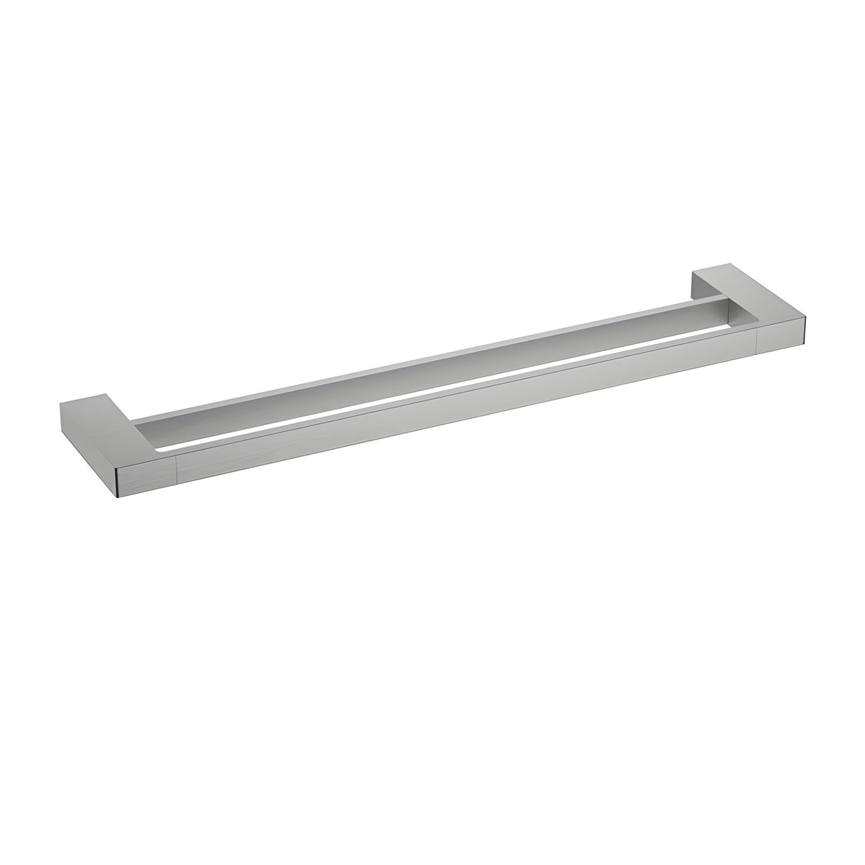 Ceram Towel Rail Double Brushed Nickel 600mm Brushed Nickel