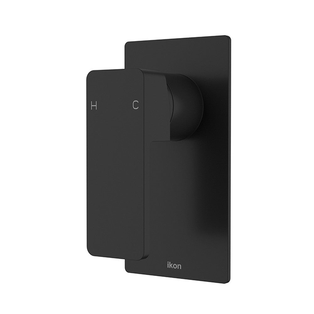 Ceram Wall Mixer Matt Black Matt Black