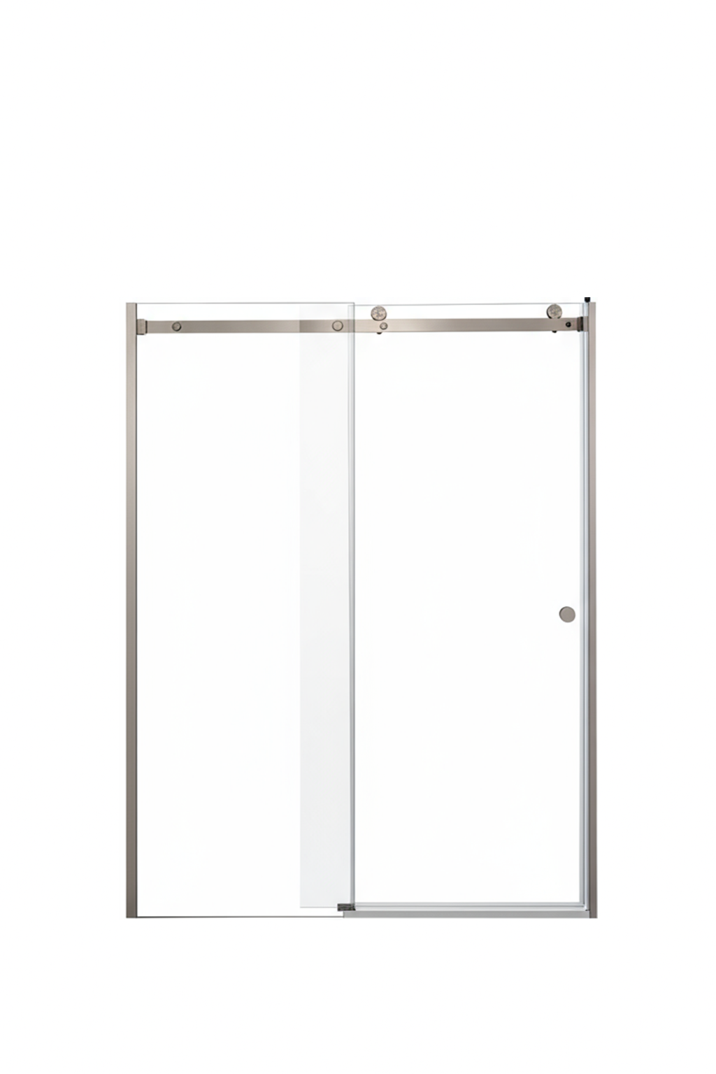 Package B - 900-1300mm Wide Frameless Double Sliding Shower Screen WTW-CH-900/1000/1200/1300 — detail 2