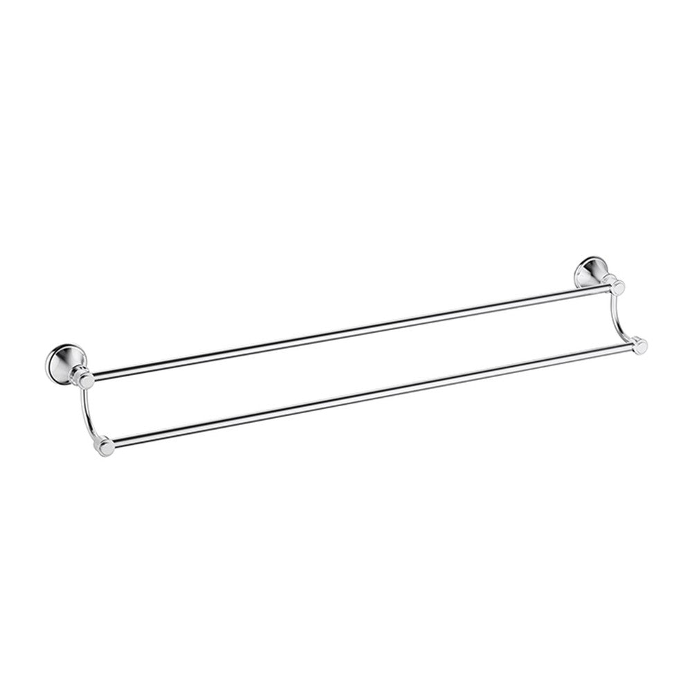 Clasico Towel Rail Double Chrome 600mm Chrome