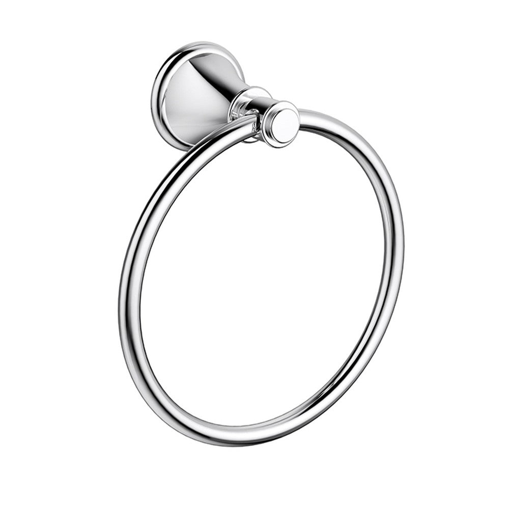 Clasico Towel Ring Chrome Chrome
