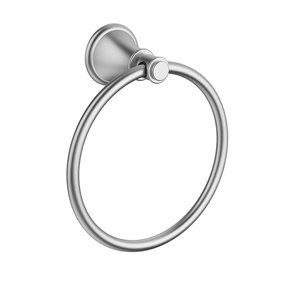 Clasico Towel Ring Brushed Nickel Brushed Nickel