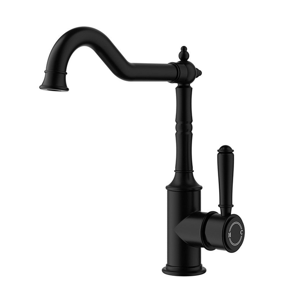 Clasico Sink Mixer Matt Black Matt Black