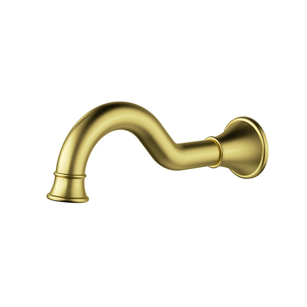 Clasico Spout Brushed Gold Brushed Gold