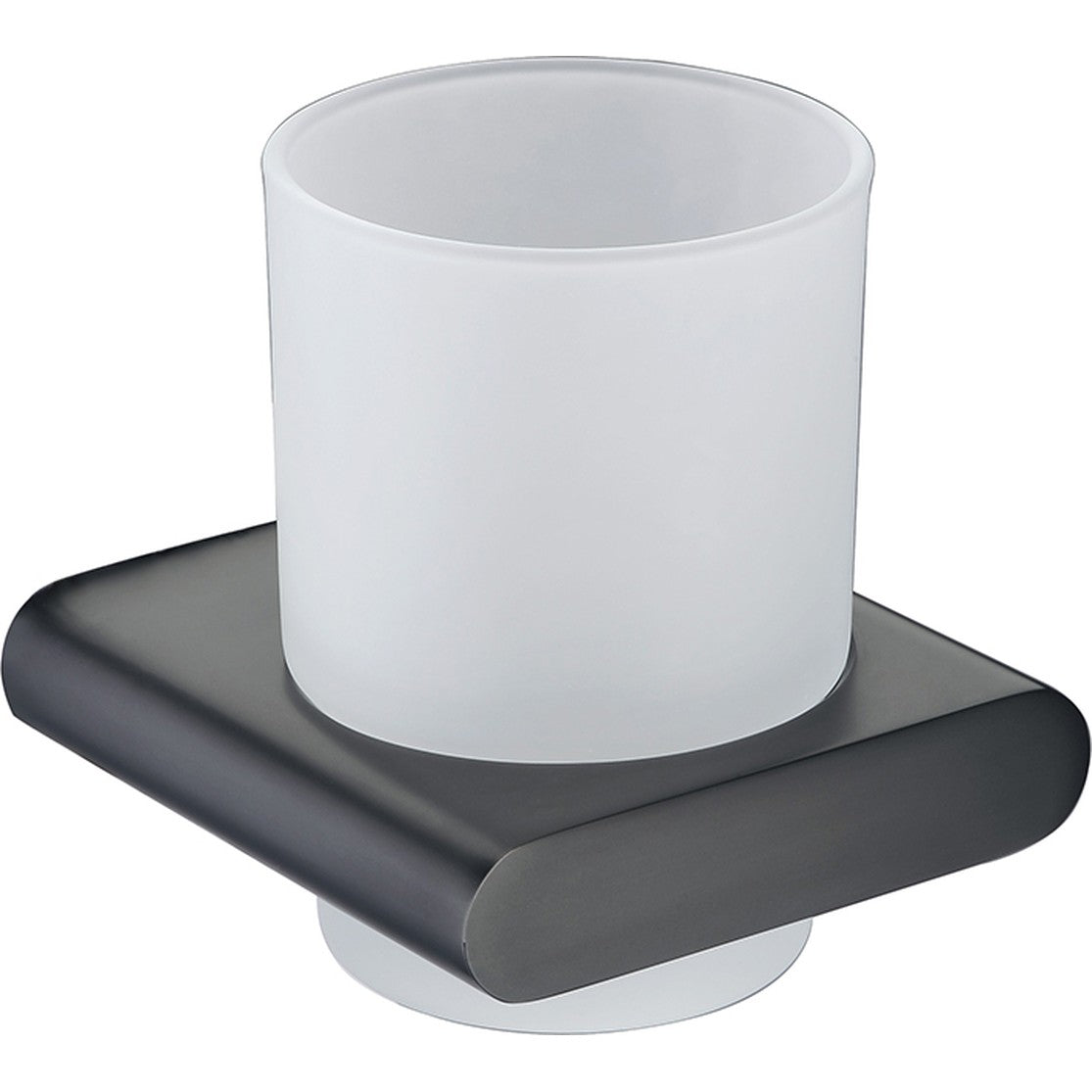 Cora Tumbler Holder Single Matt Black Matt Black