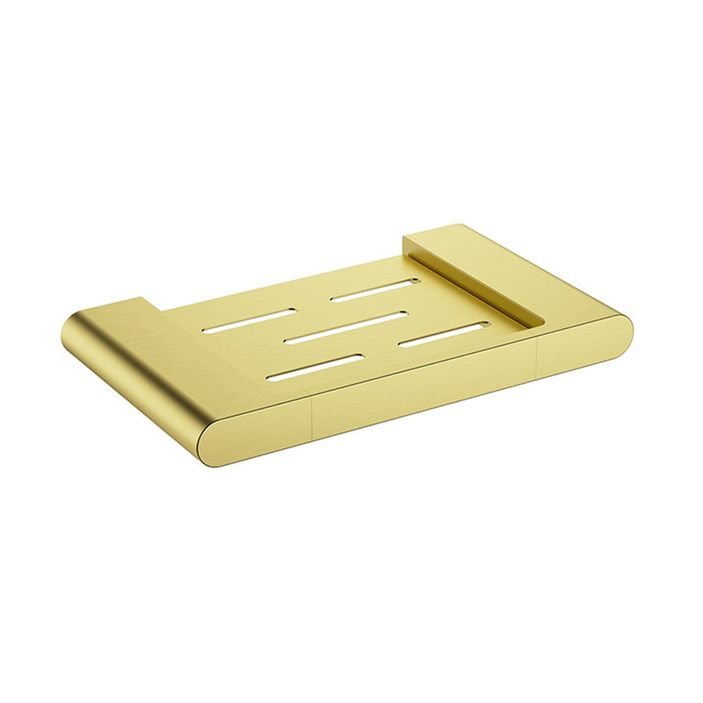 Cora Soap Dish Metal Brushed Gold Brushed Gold