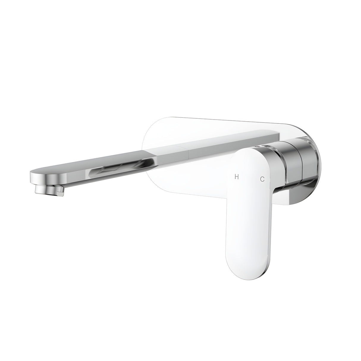 Cora Ellipse Handle Bath Mixer Lead Free Chrome