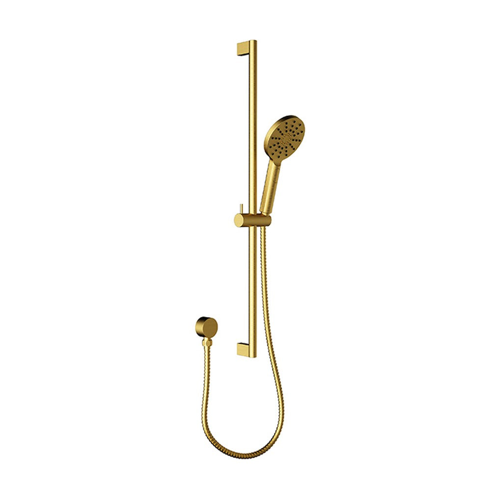 Cora Rail Shower Brushed Gold Brushed Gold
