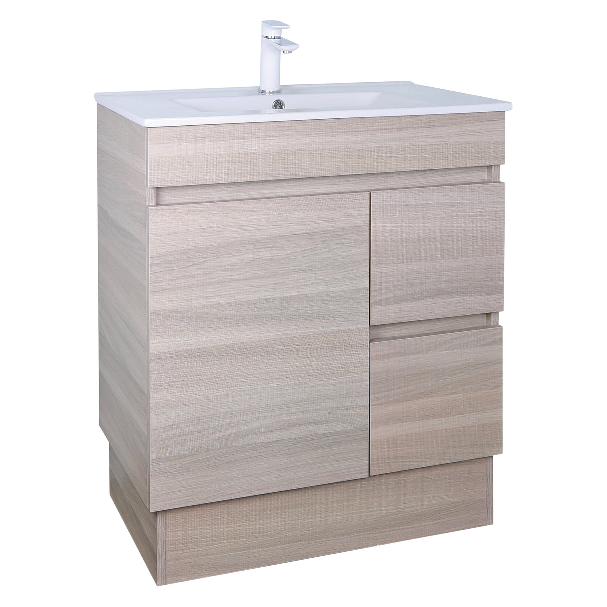 Evie Oak Free-Standing PVC Vanity EV73RL-OAK