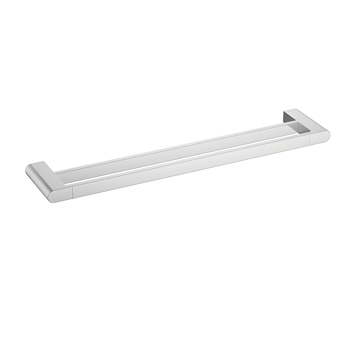 Flores Towel Rail Double Chrome 600mm Chrome
