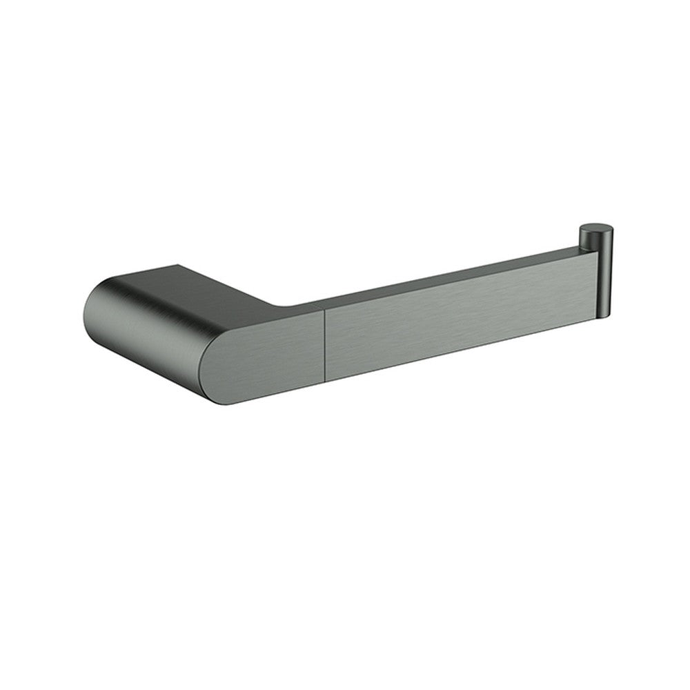 Flores Toilet Roll Holder Gunmetal Gun Metal