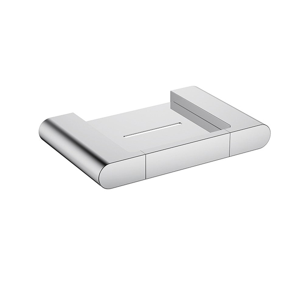 Ceram Soap Dish Metal Chrome Chrome
