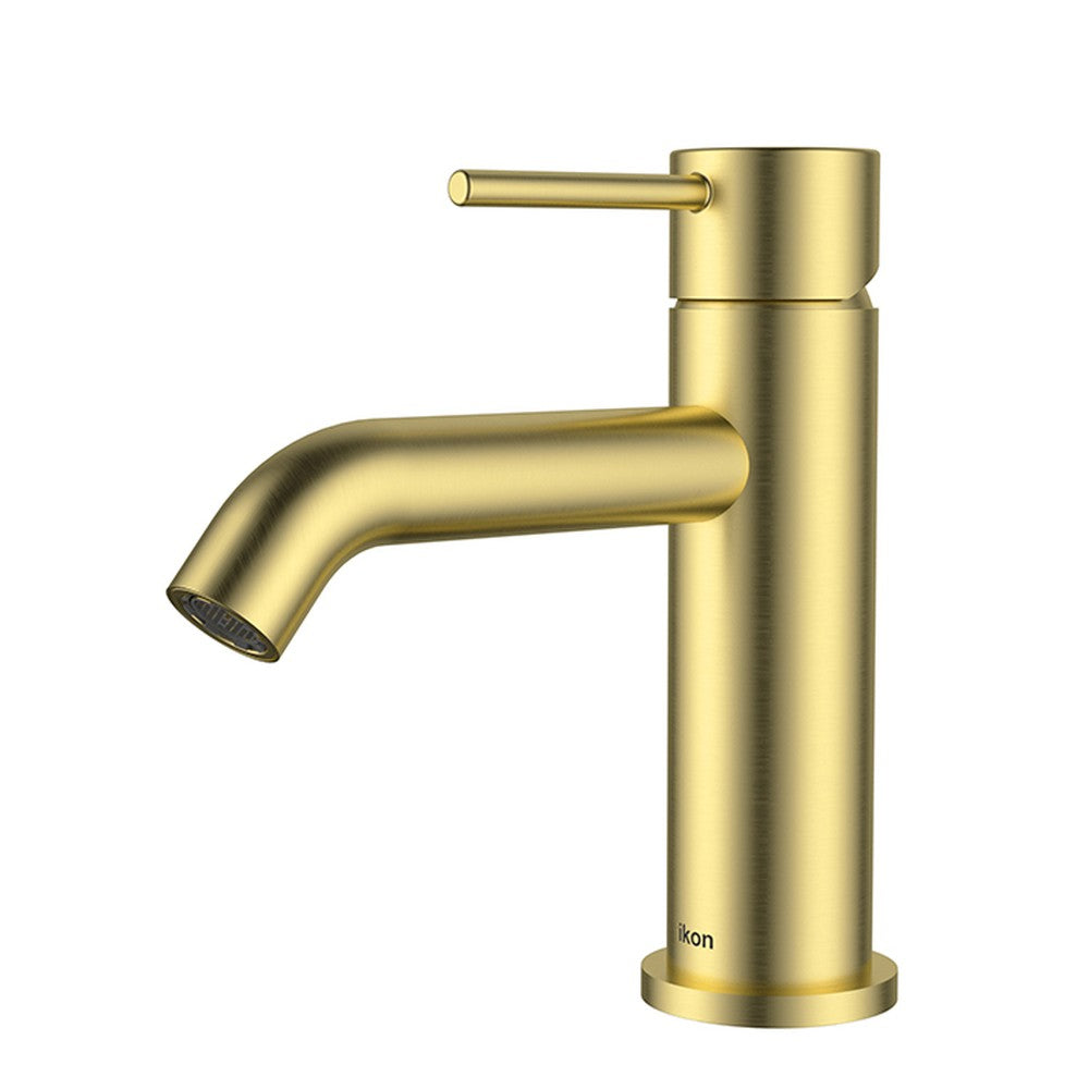 Hali Basin Mixer Brushed Gold Lead Free Brushed Gold