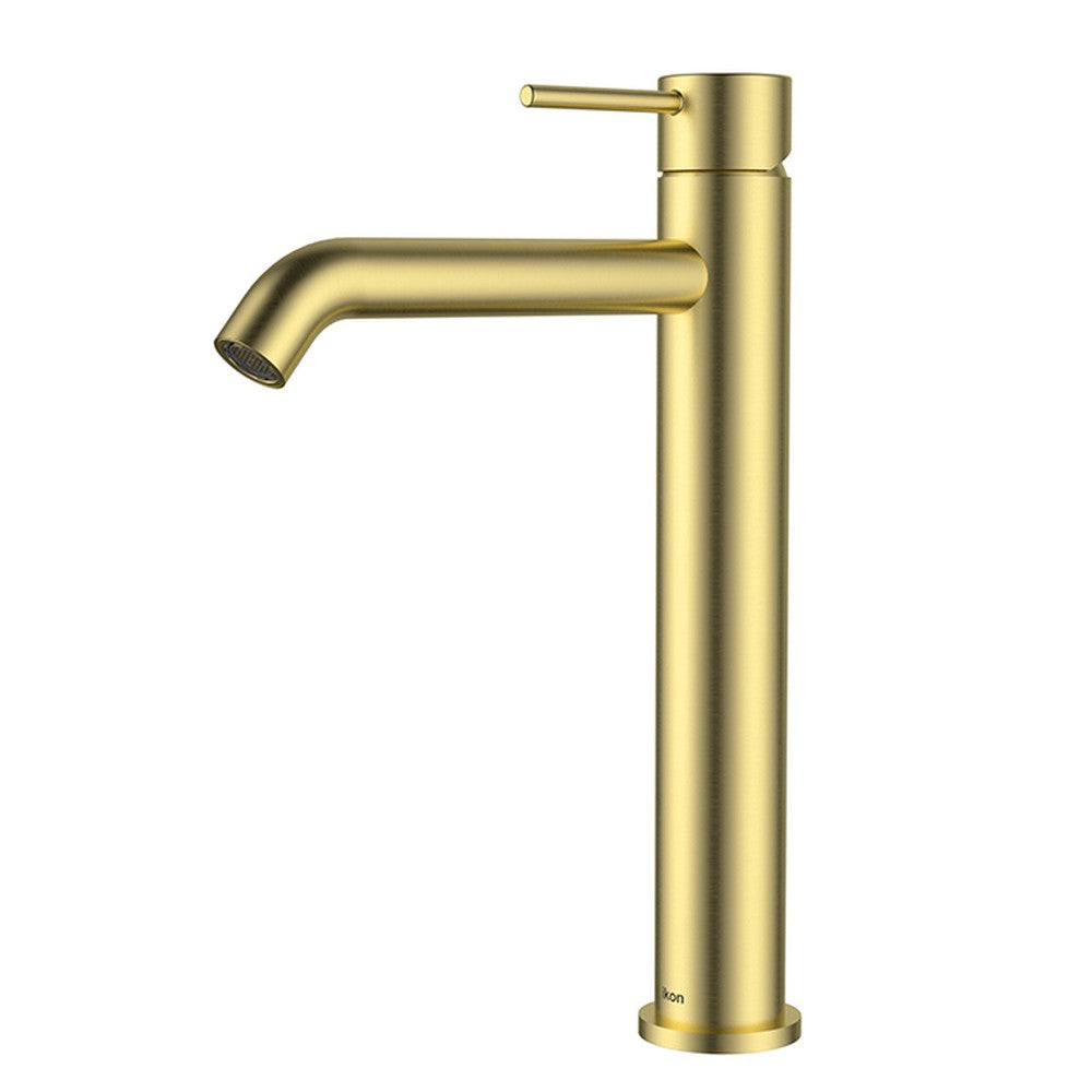Hali High Basin Mixer Brushed Gold Lead Free Brushed Gold