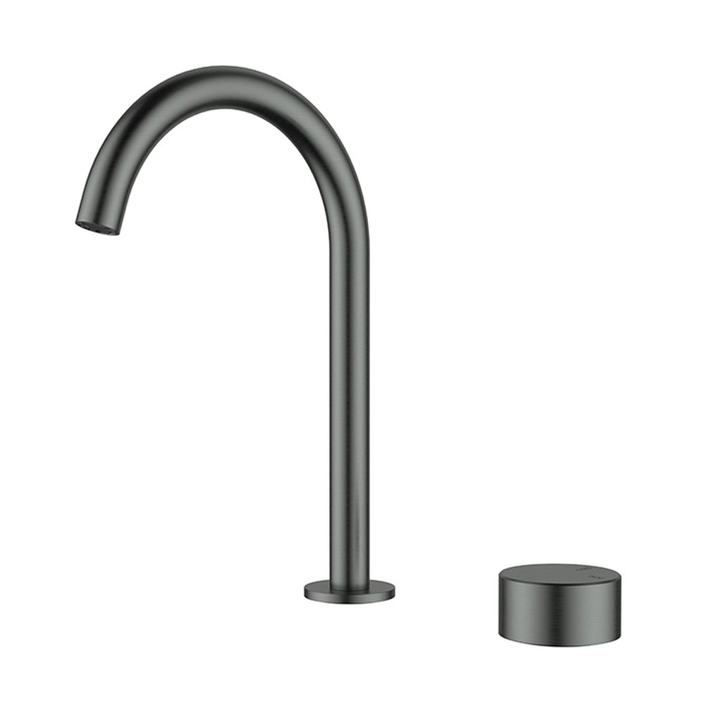Hali Hop Basin Mixer Gun Metal Gun Metal