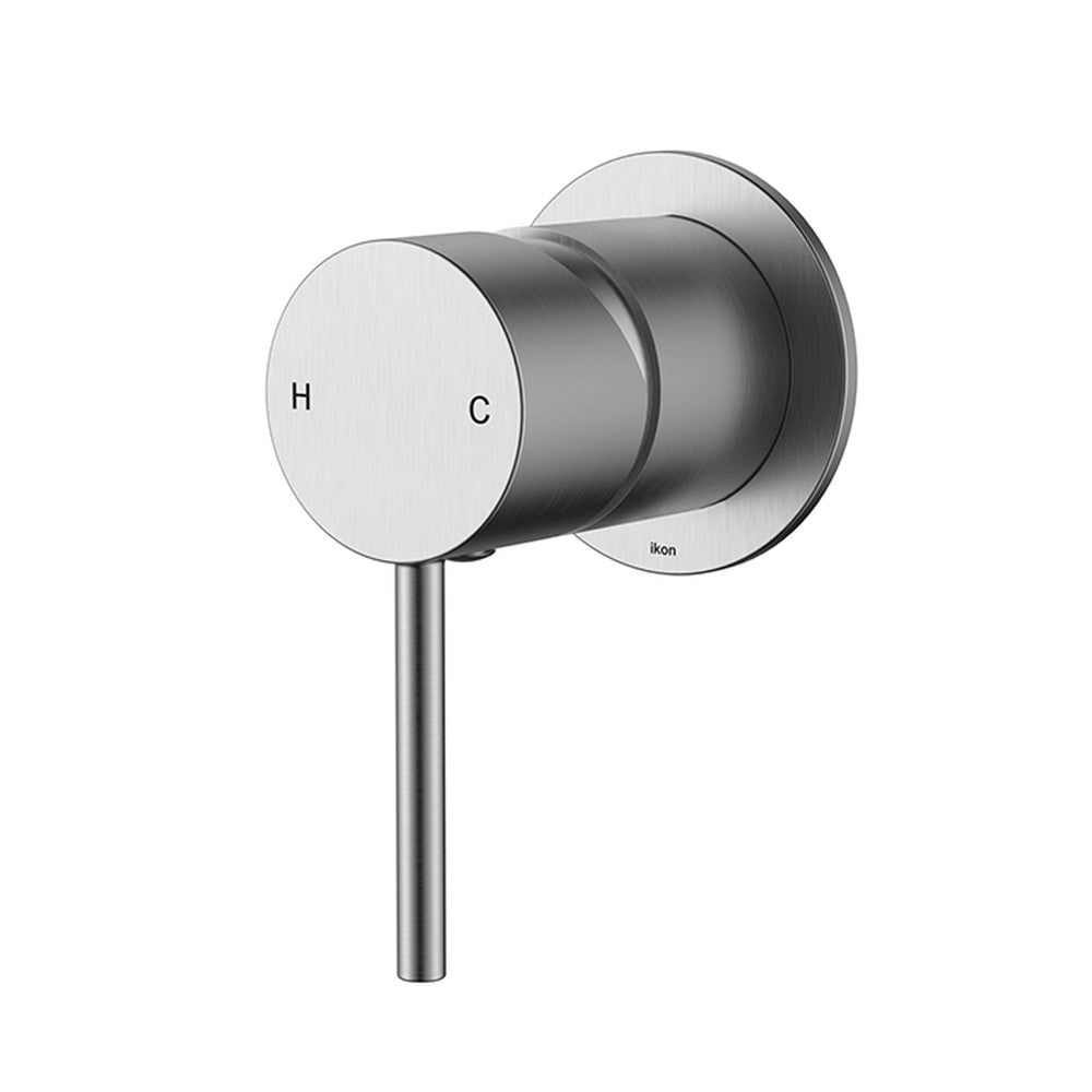 Hali Wall Mixer 60mm Cover Plate Chrome Chrome