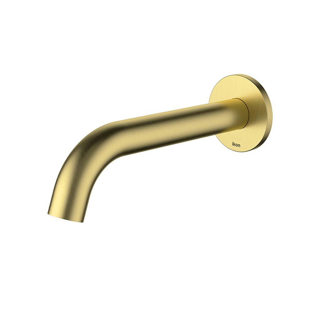 Hali Spout Curved Brushed Gold Brushed Gold