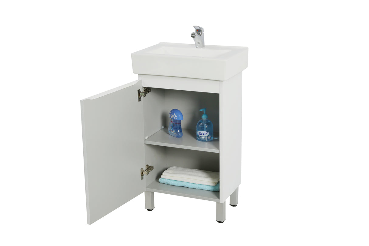 Polar Ensuite Free-Standing PVC Vanity P53LG-CT — detail 3