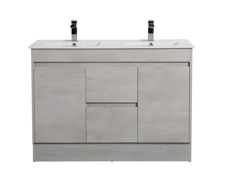 Nova Free-Standing Plywood Vanity with Kickboard NC124DKB