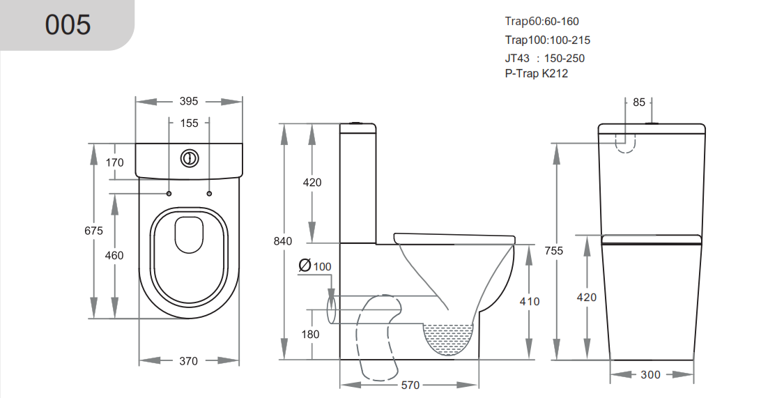 Pola KDK005 Toilet Suite — detail 2