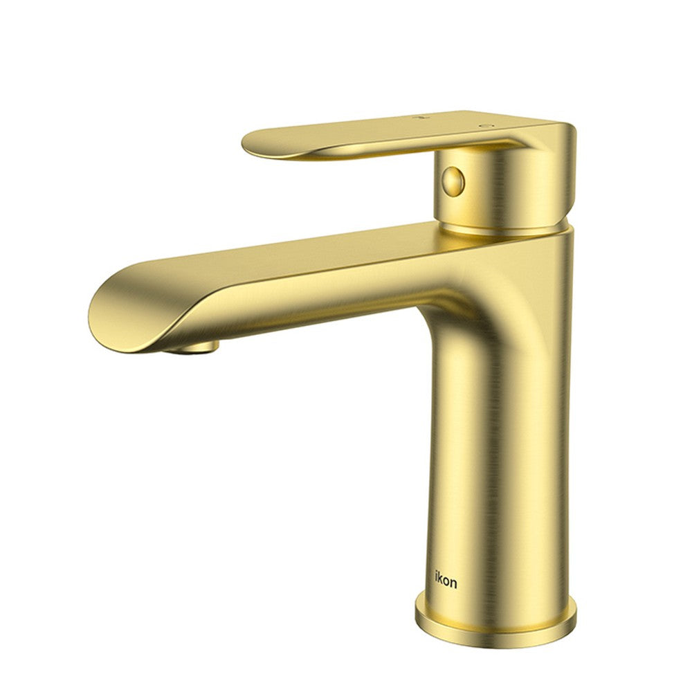 Kara Basin Mixer Brushed Gold Lead Free Brushed Gold