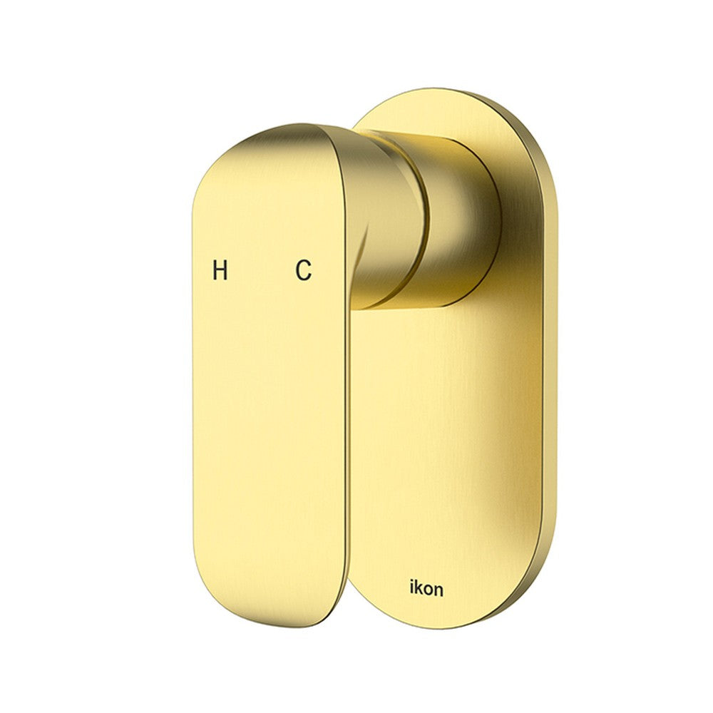 Kara Wall Mixer Brushed Gold Brushed Gold