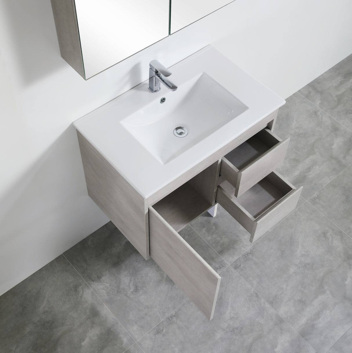 Nova Wall-Hung Plywood Vanity NC74RWH — detail 3