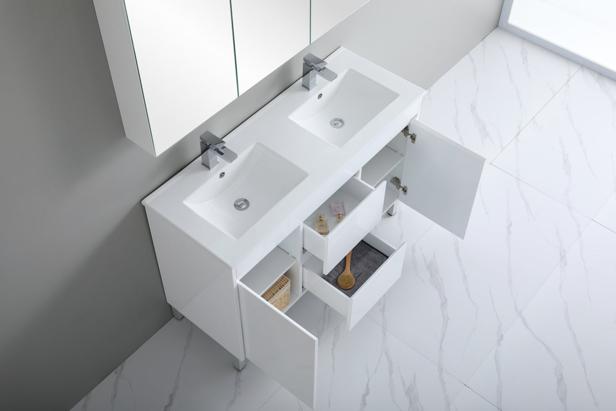 Polar Free-Standing PVC Vanity P124DLG — detail 3