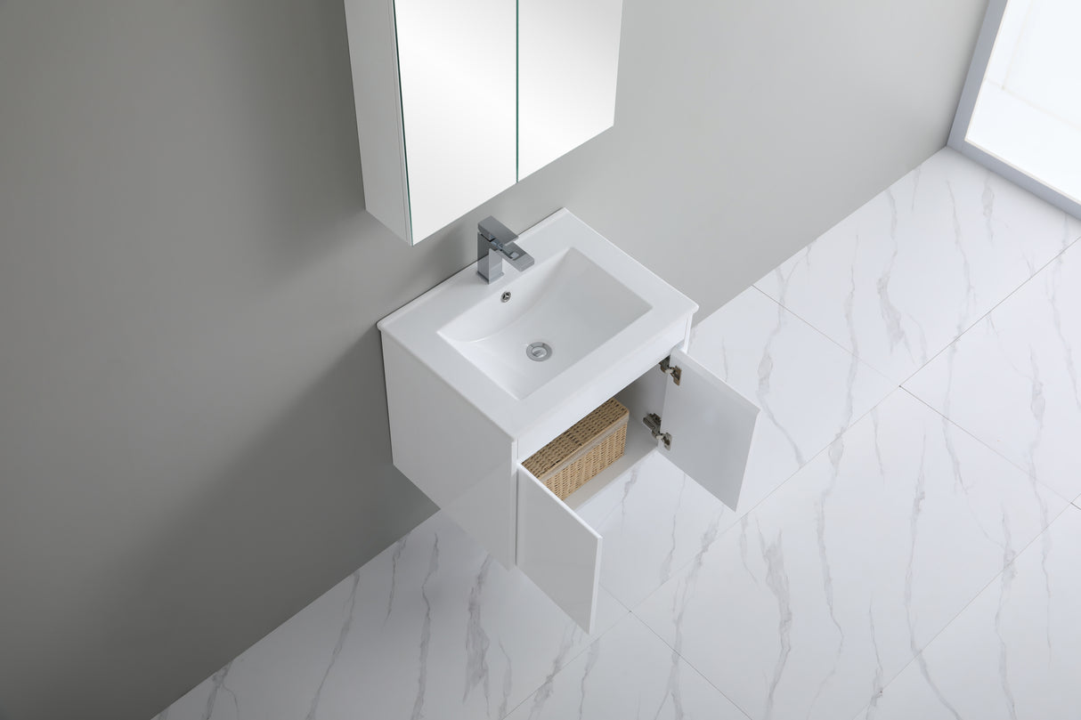 Polar Ensuite Wall-Hung PVC Vanity P63WH — detail 3
