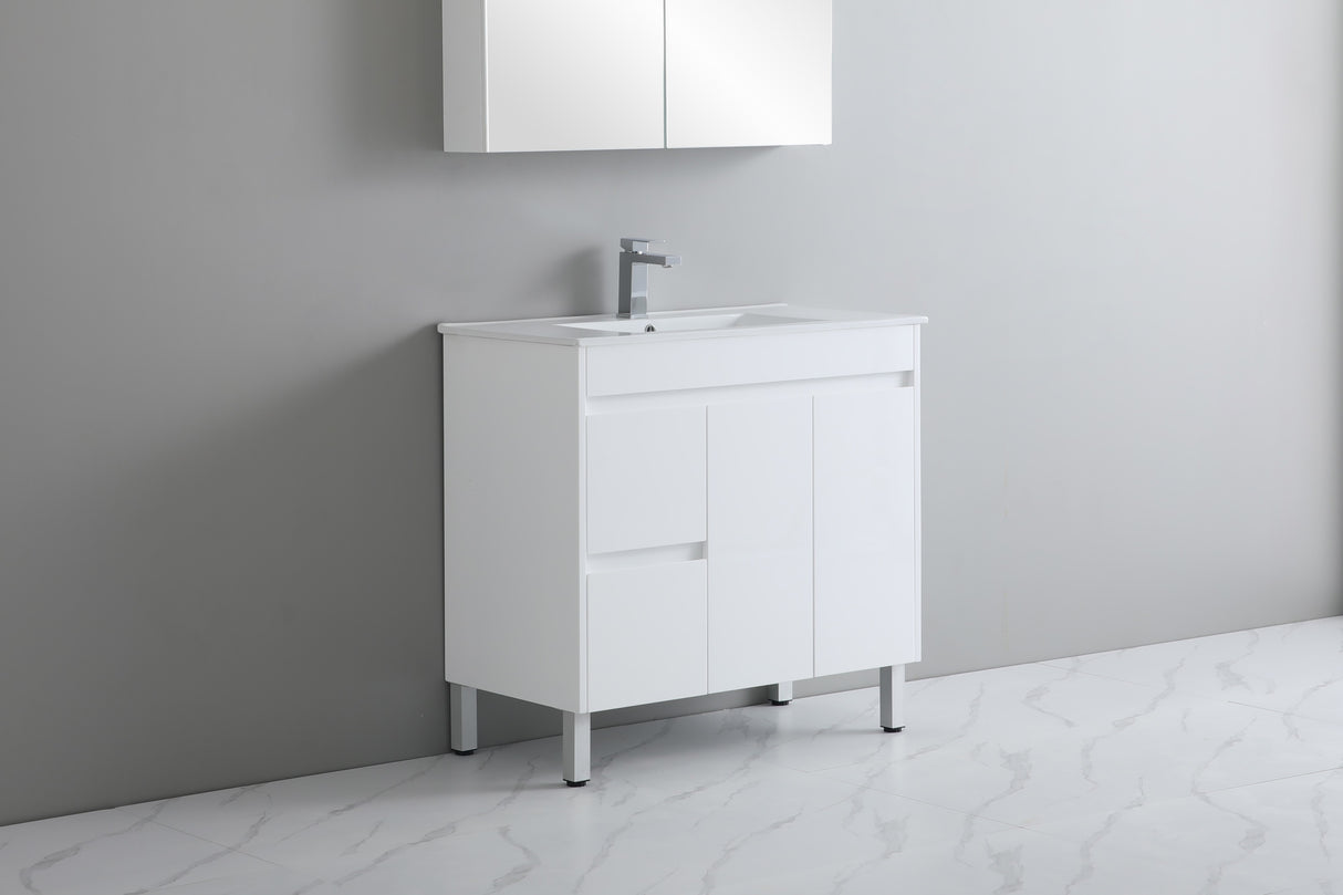 Polar Free-Standing PVC Vanity P94LLG — detail 2