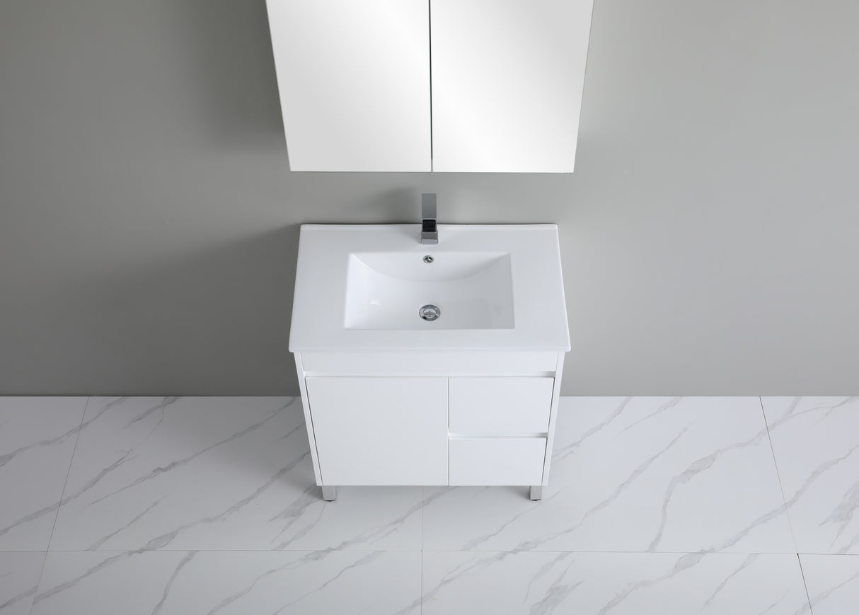 Polar Free-Standing PVC Vanity P74RLG — detail 2