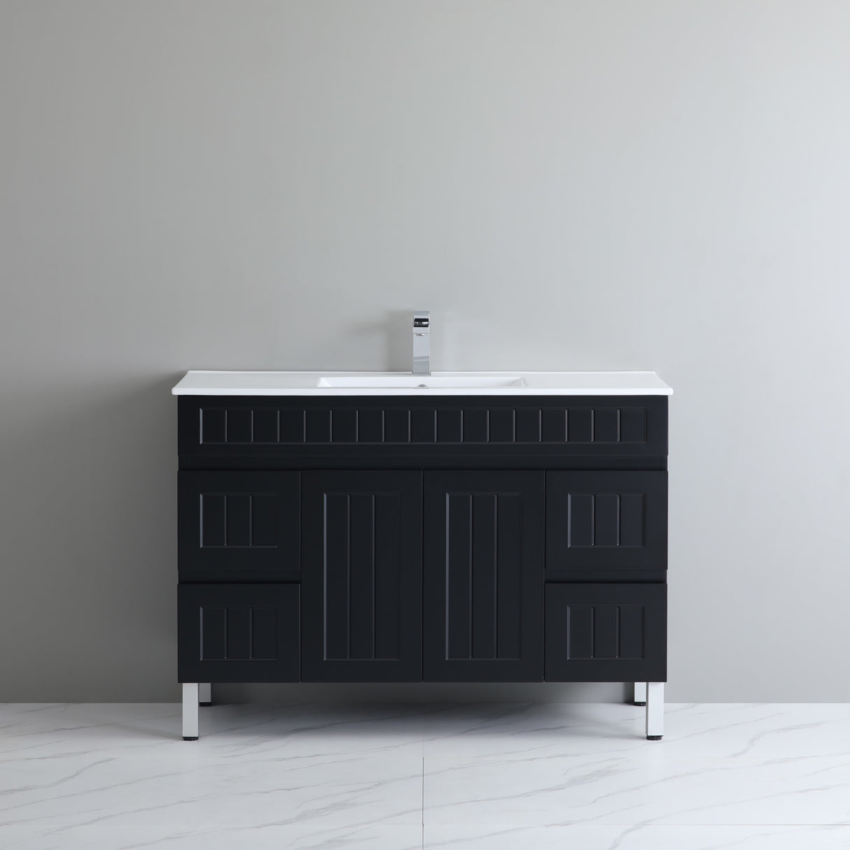 Acacia Free-Standing PVC Vanity Single Bowl AC124L-MB